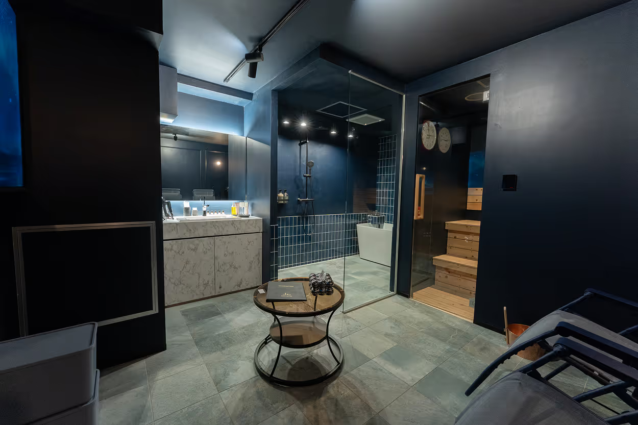 SPICA private sauna room